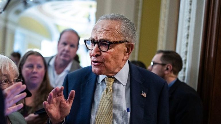 Senate Republicans brand looming crisis a ‘Schumer Shutdown’ as Democrats dig in